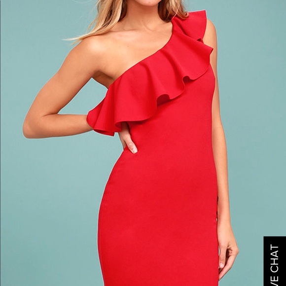 Reed one shoulder dress - Picture 2 of 4